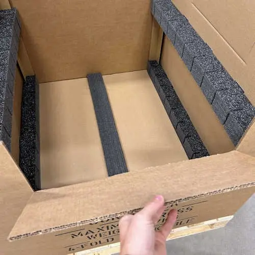 Primary packaging Secondary packaging Tertiary packaging NOVAPOR foam boxes