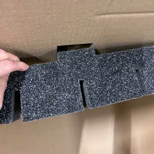 Primary packaging Secondary packaging Tertiary packaging NOVAPOR foam boxes