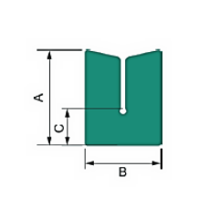 Novapor foam packaging Green Line protective profiles