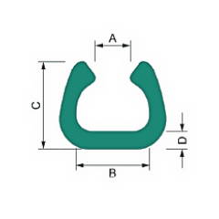 Novapor foam packaging Green Line protective profiles