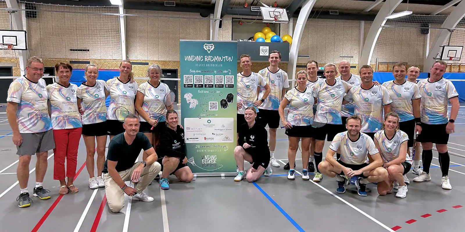 The perfect serve for success: NOVAPOR supports Vinding Badminton Club in Vejle