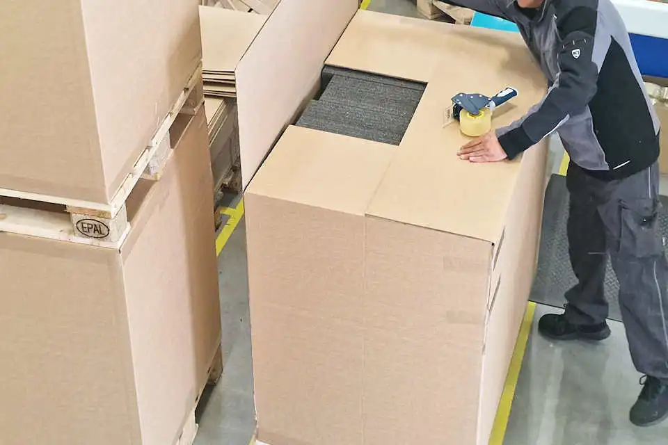 Novapor foam supply chain strengthening smart packaging logistics warehouse